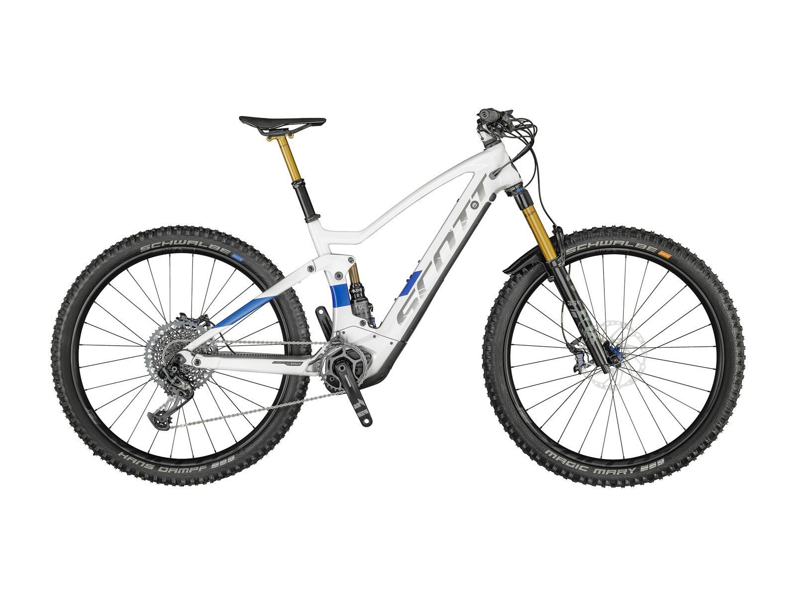 Scott Genius eRide 900 Tuned, pearl snow white/prism blue - Bild 1