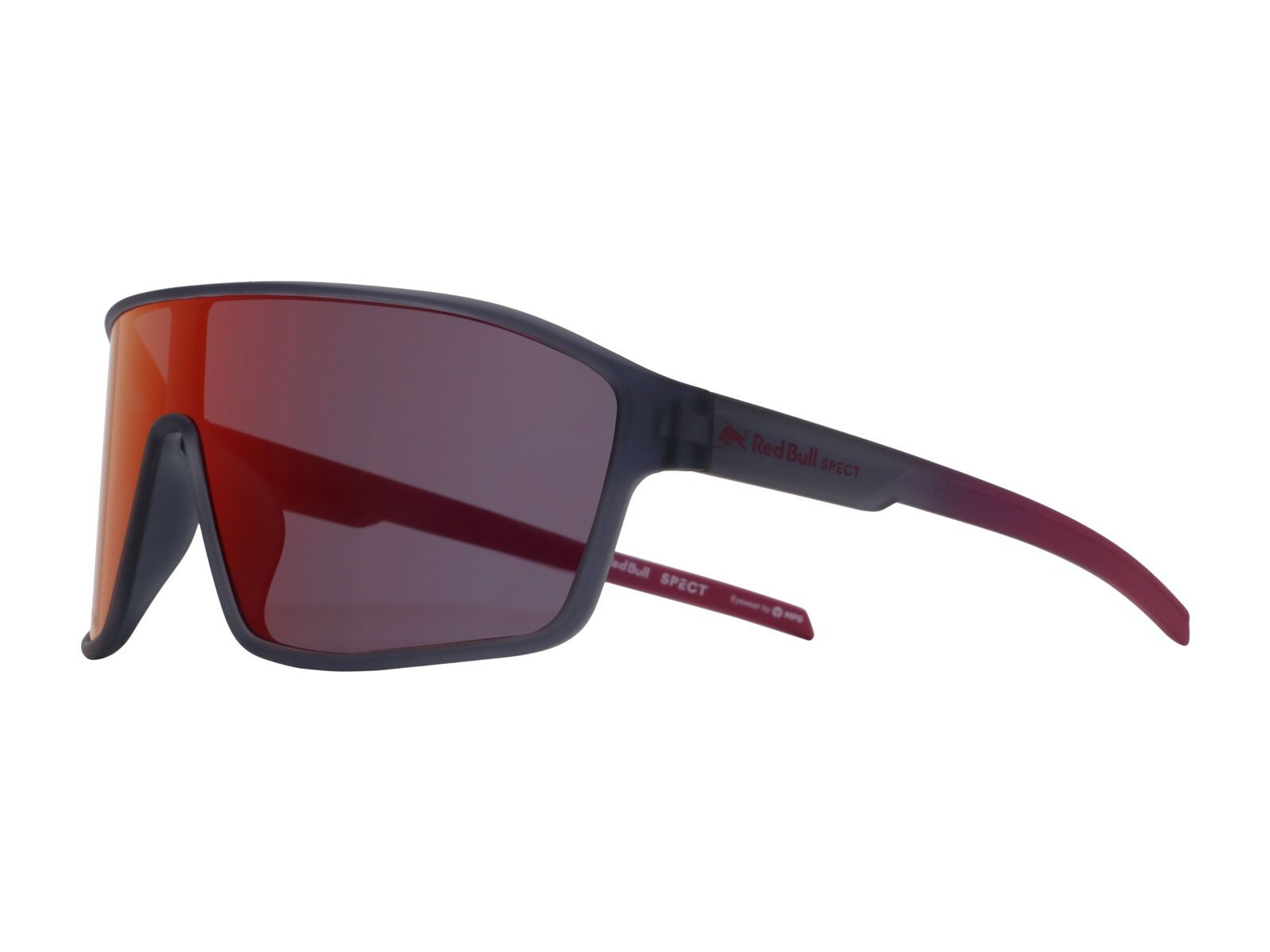 Red Bull Spect Eyewear Daft, Smoke/Red-Purple Mirror / soft touch x’tal midnight - Bild 4