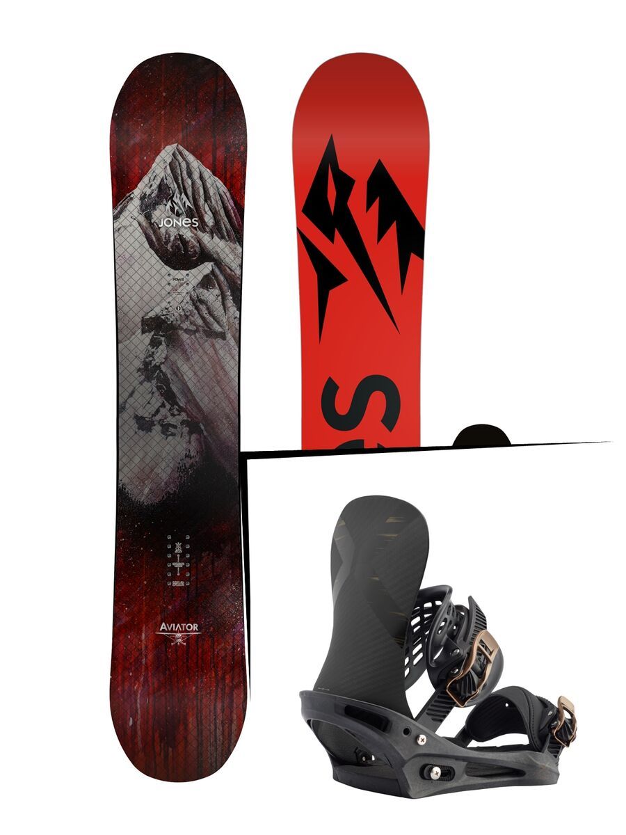 Set: Jones Aviator 2017 + Burton X-Base (1712954S) - Bild 1
