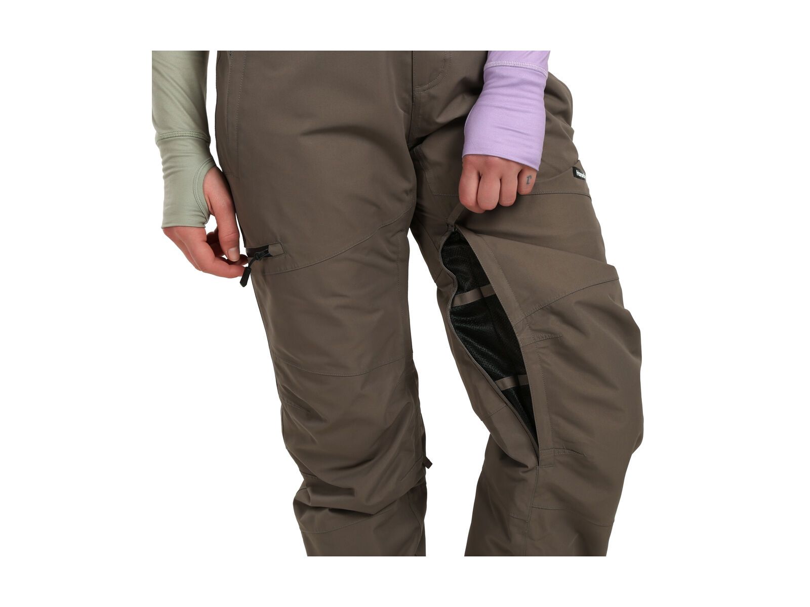 Horsefeathers Lotte II Shell Pants, tarmac - Bild 7