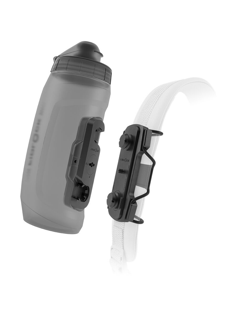 Fidlock Twist Bottle 590 + Tex Base Multi, transparent black - Bild 1