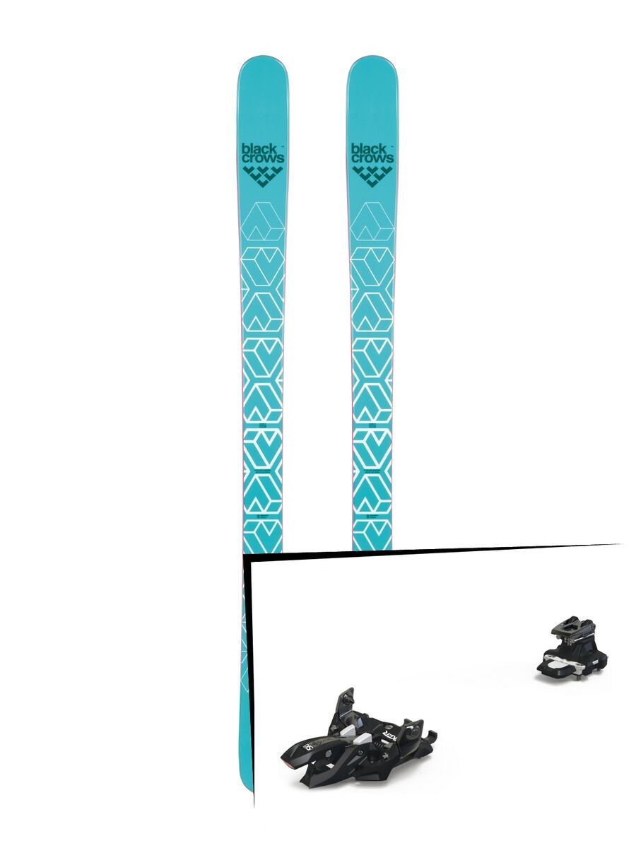 Set: Black Crows Captis Birdie 2019 + Marker Alpinist 12 black/titanium - Bild 1