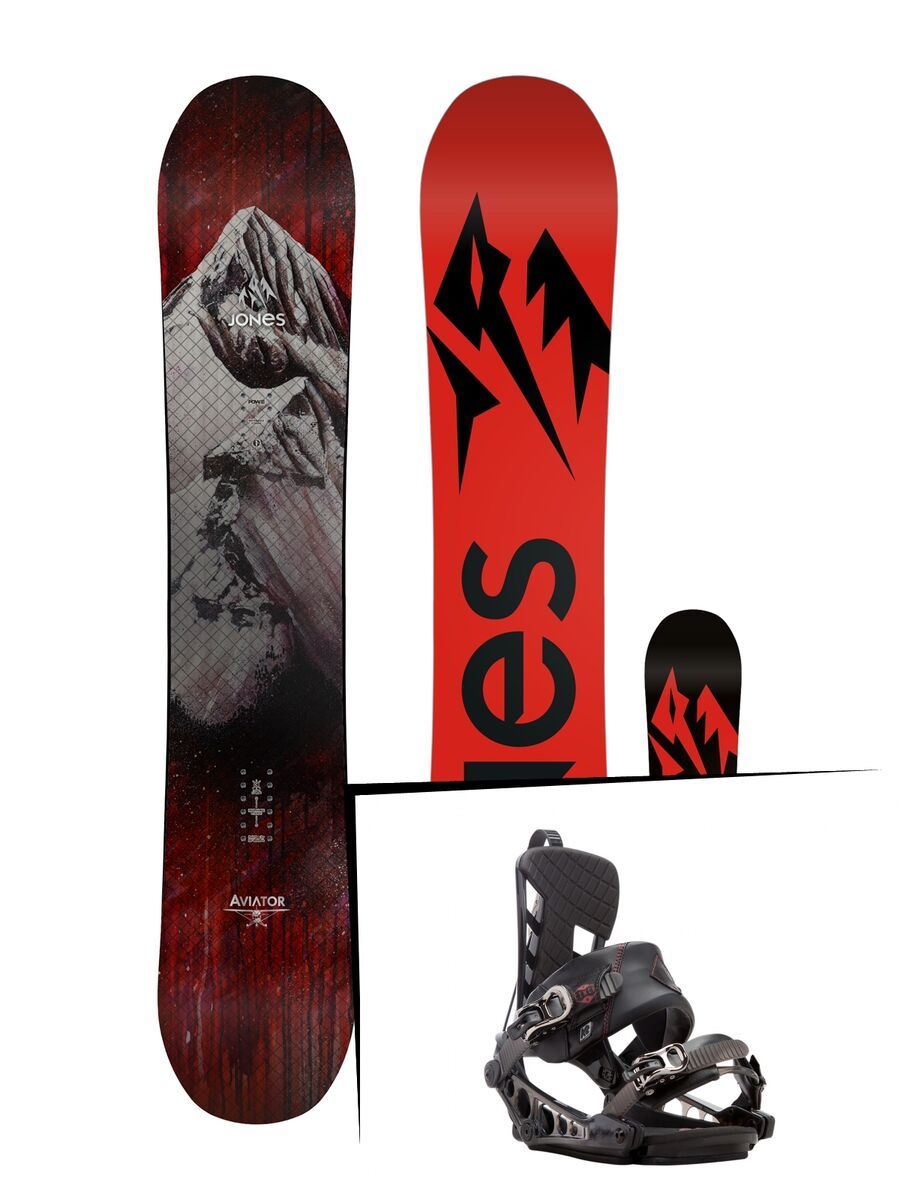 Set: Jones Aviator 2017 + K2 Cinch CTS (1728762S) - Bild 1