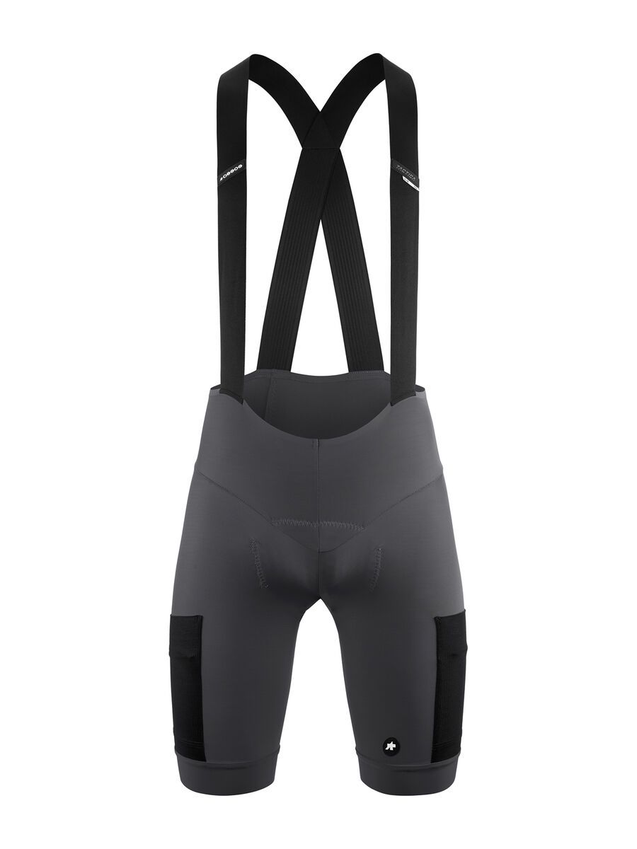 Assos Tactica Kieskäfer Gravel Bib Shorts T5, robust grey - Bild 1