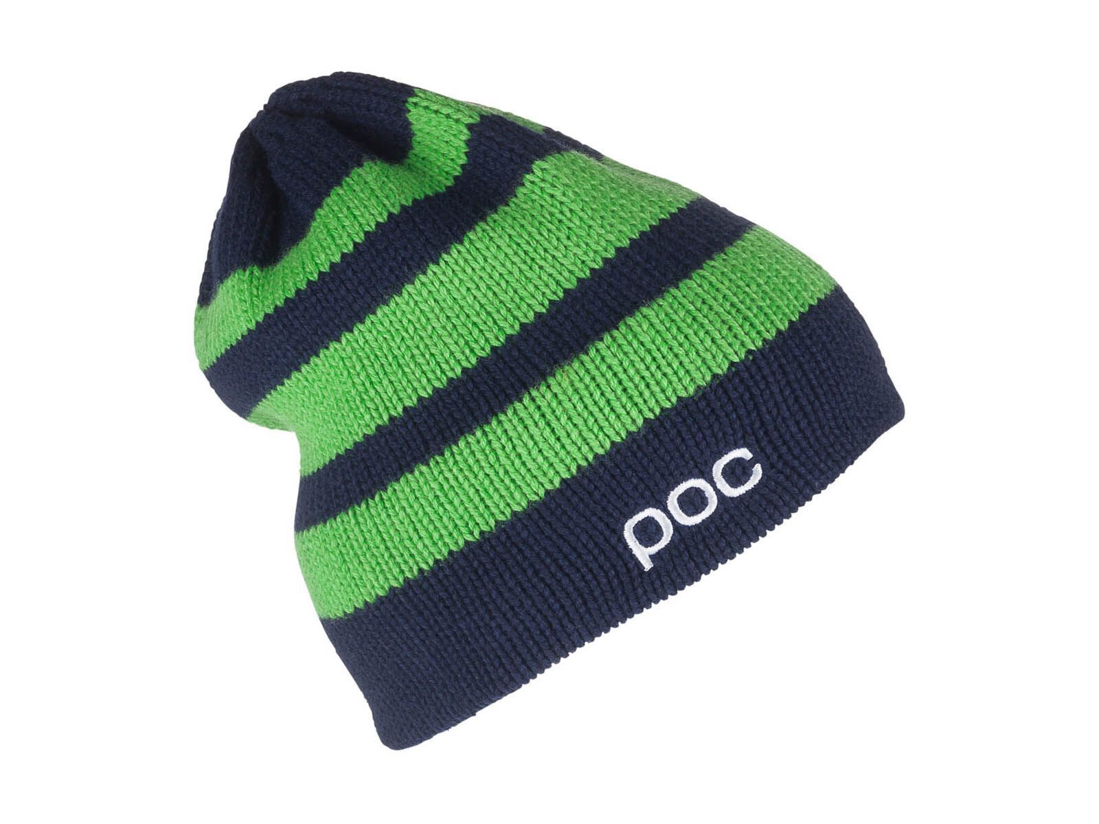 POC Striped Beanie, Dubnium Blue/Thallium Green - Bild 1