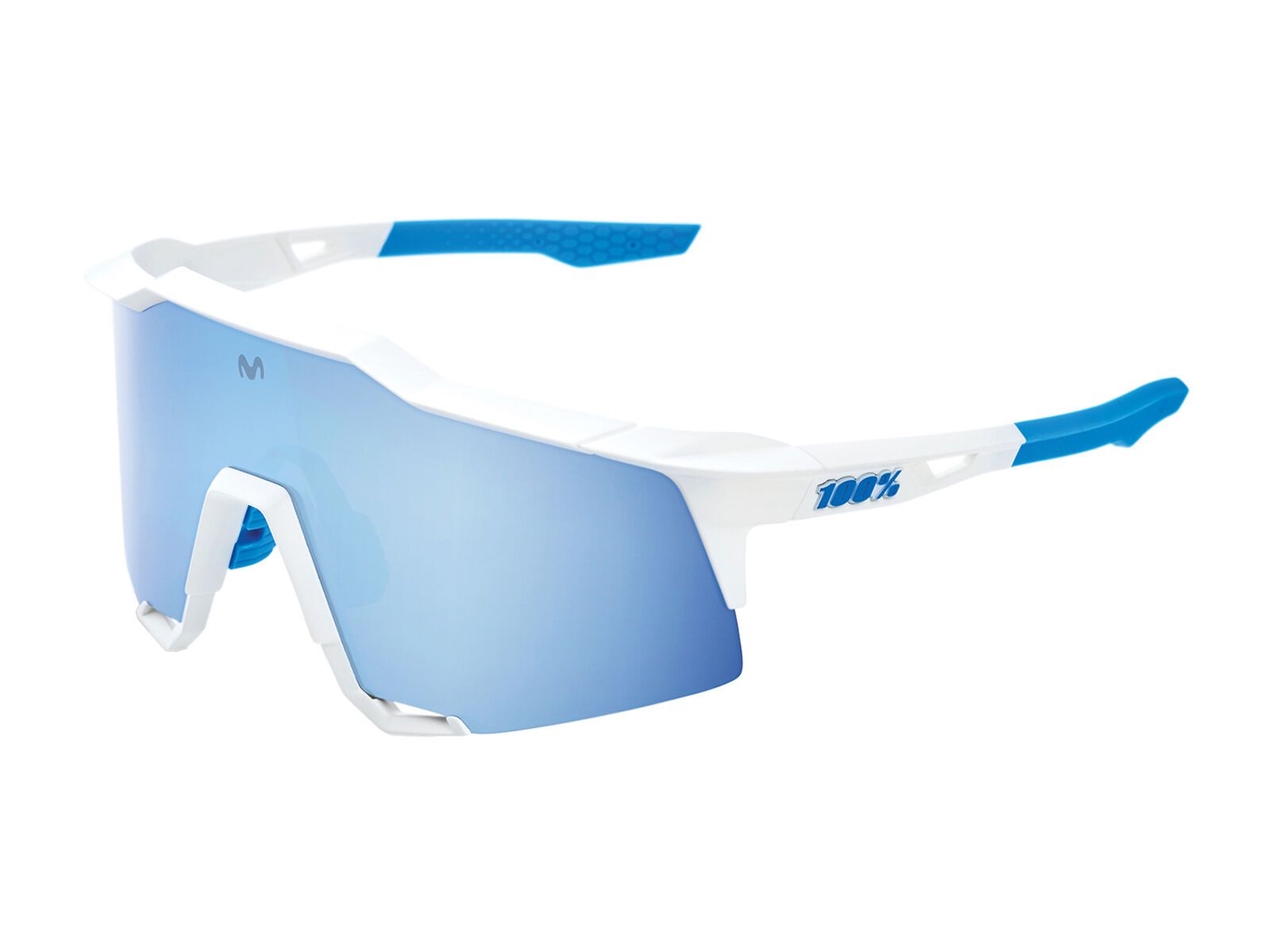 100% Speedcraft Movistar - HiPER Blue Mirror, team white - Bild 1