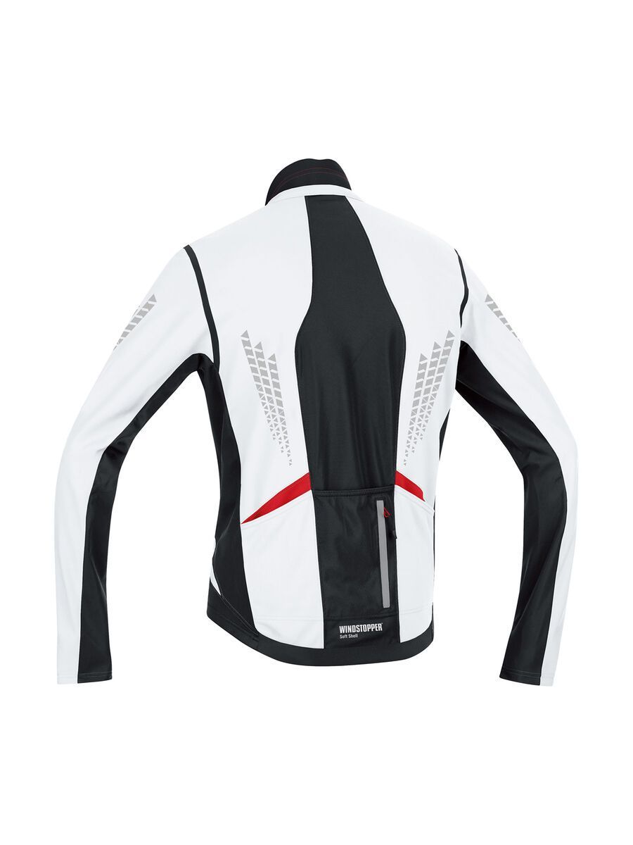 Gore Bike Wear Xenon Windstopper SO Jacke, white black BIKER