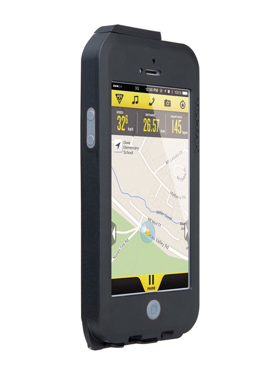 Topeak Weatherproof RideCase iPhone 5 mit Halter, black/gray - Bild 3