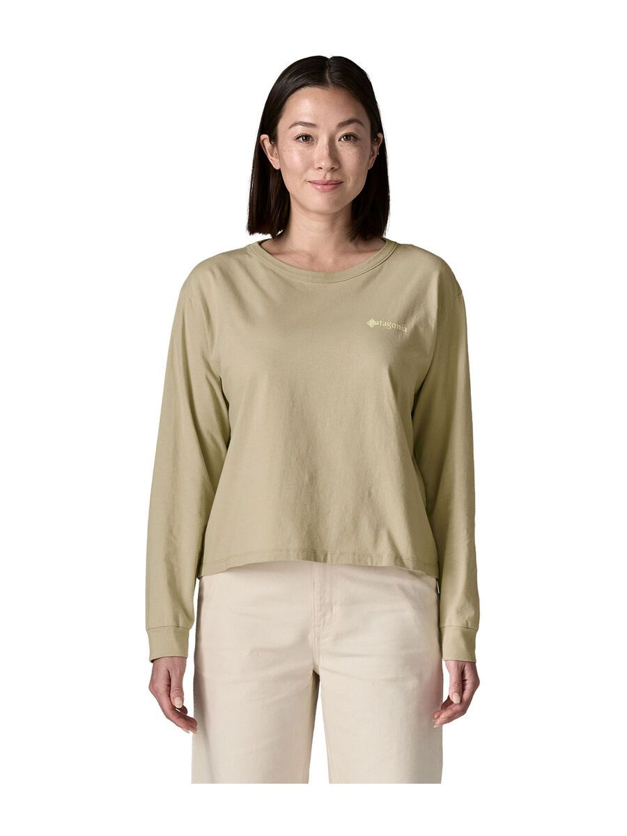 Patagonia Women's Long-Sleeved Hut Tripper Easy Cut T-Shirt, weathered stone - Bild 2