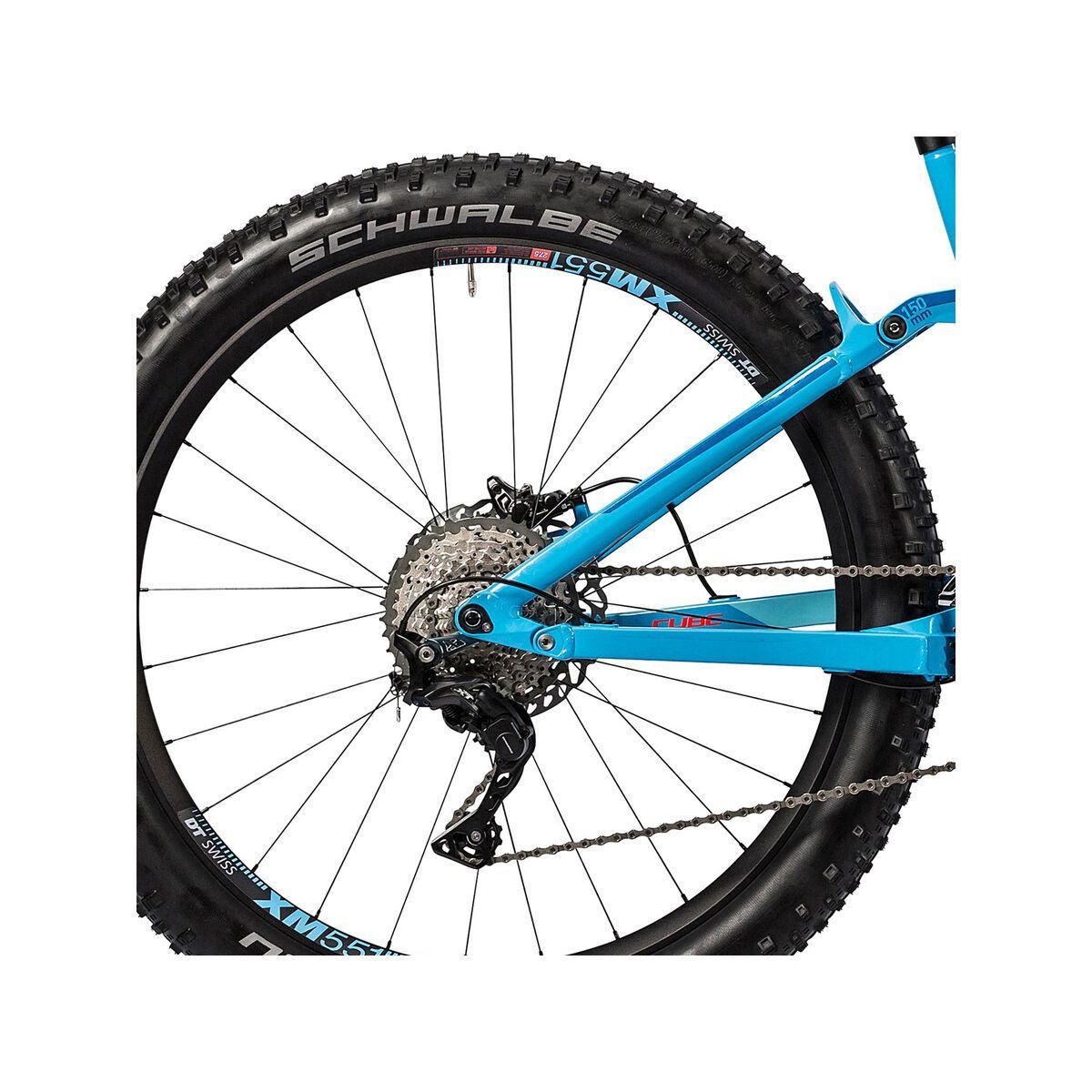 Cube Stereo 150 HPA SL 27.5+, blue´n´flashred - Bild 4