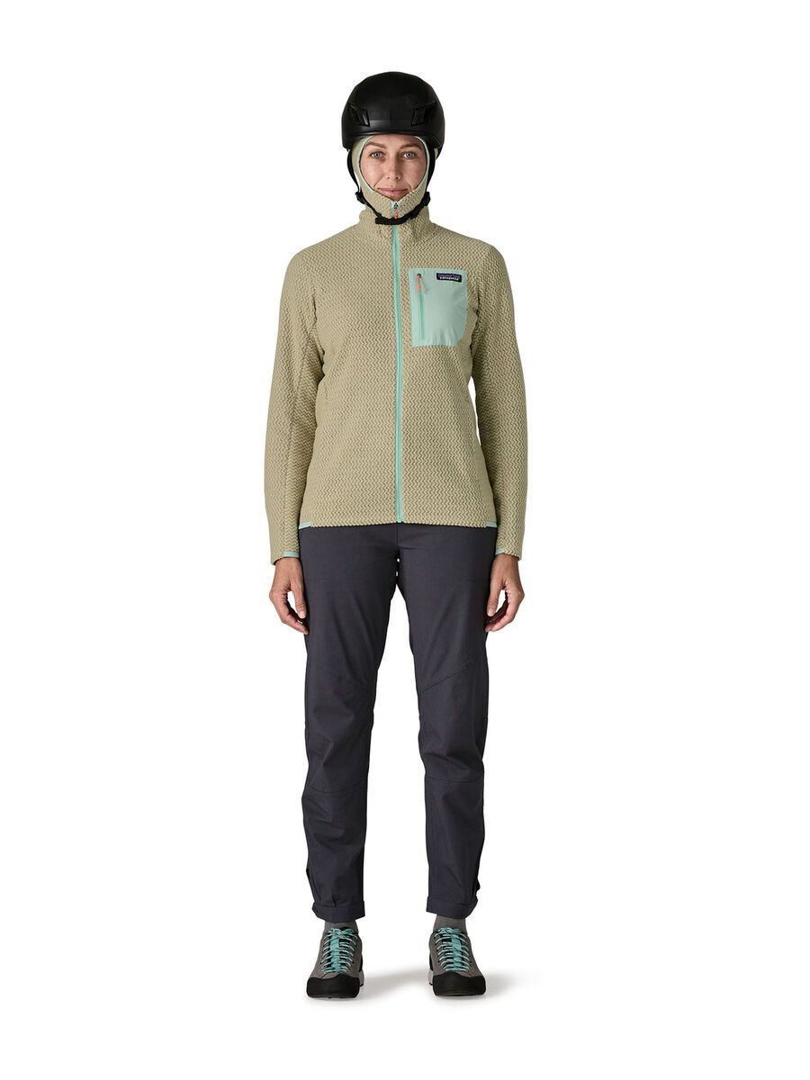 Patagonia Women's R1 Air Full-Zip Hoody, weathered stone - Bild 5