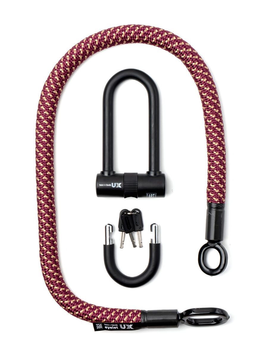 Tex-Lock Eyelet UX-Lock 100 cm, chateau red - Bild 2