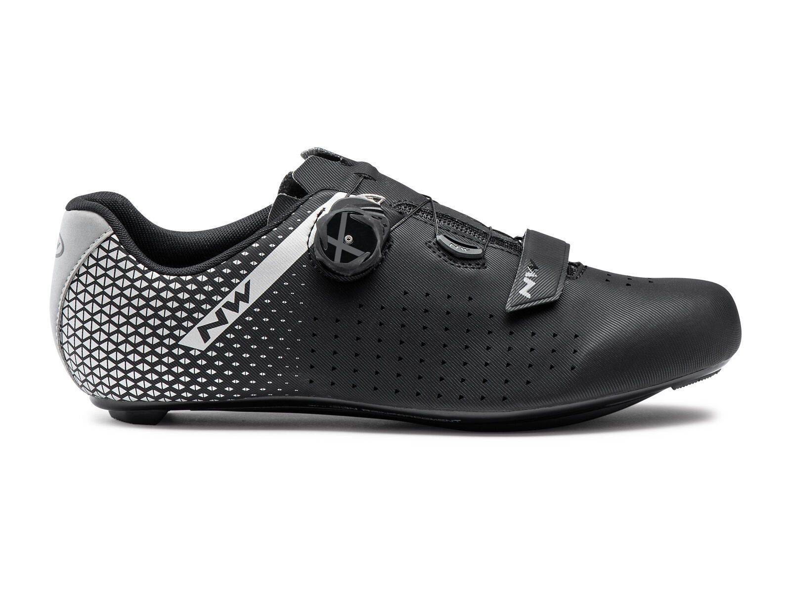 Northwave Core Plus 2 Wide, black/silver - Bild 1