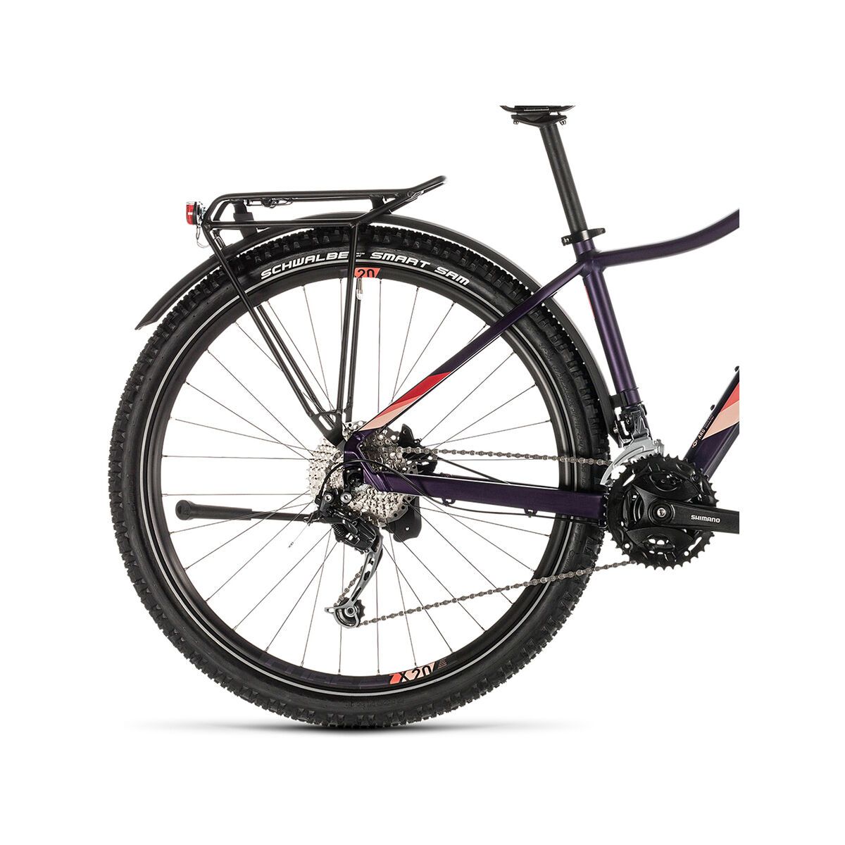 Cube Access WS Pro Allroad 27.5, aubergine´n´rose - Bild 4