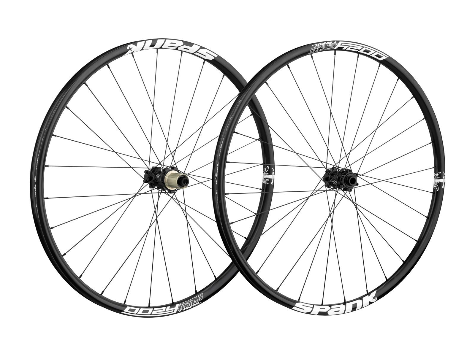 Spank Oozy Trail 295 Wheelset 26, black - Bild 1