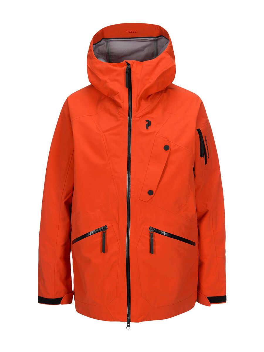 Peak Performance Bec Jacket, orange lava - Bild 1