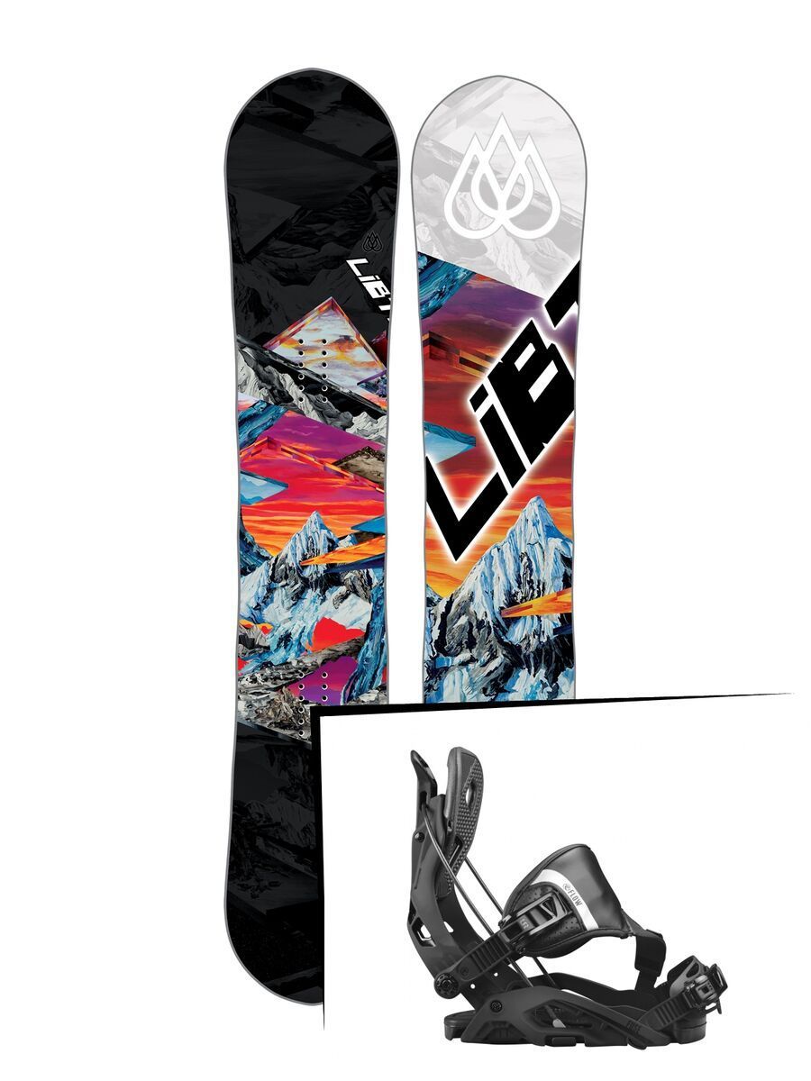 Set: Lib Tech T-Rice Pro 2017 + Flow Fuse Hybrid (1718360S) - Bild 1