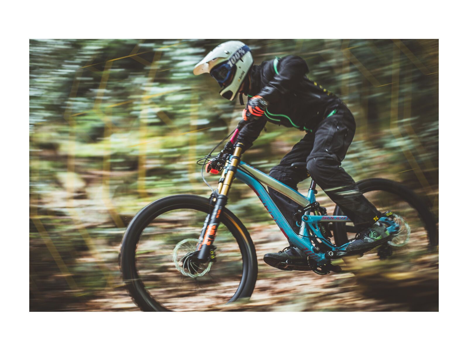 dirtlej DirtSuit SFD Edition, schwarz/grün - Bild 8