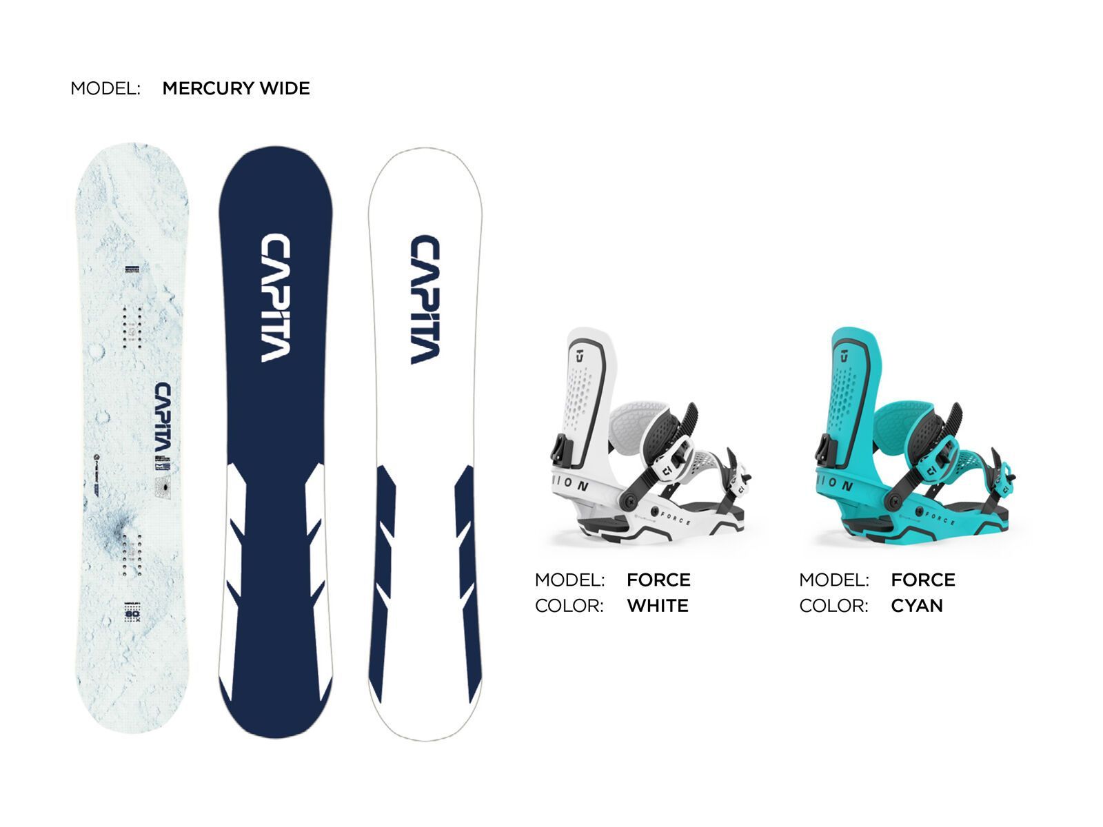 Capita Mercury Wide, black/white - Bild 6