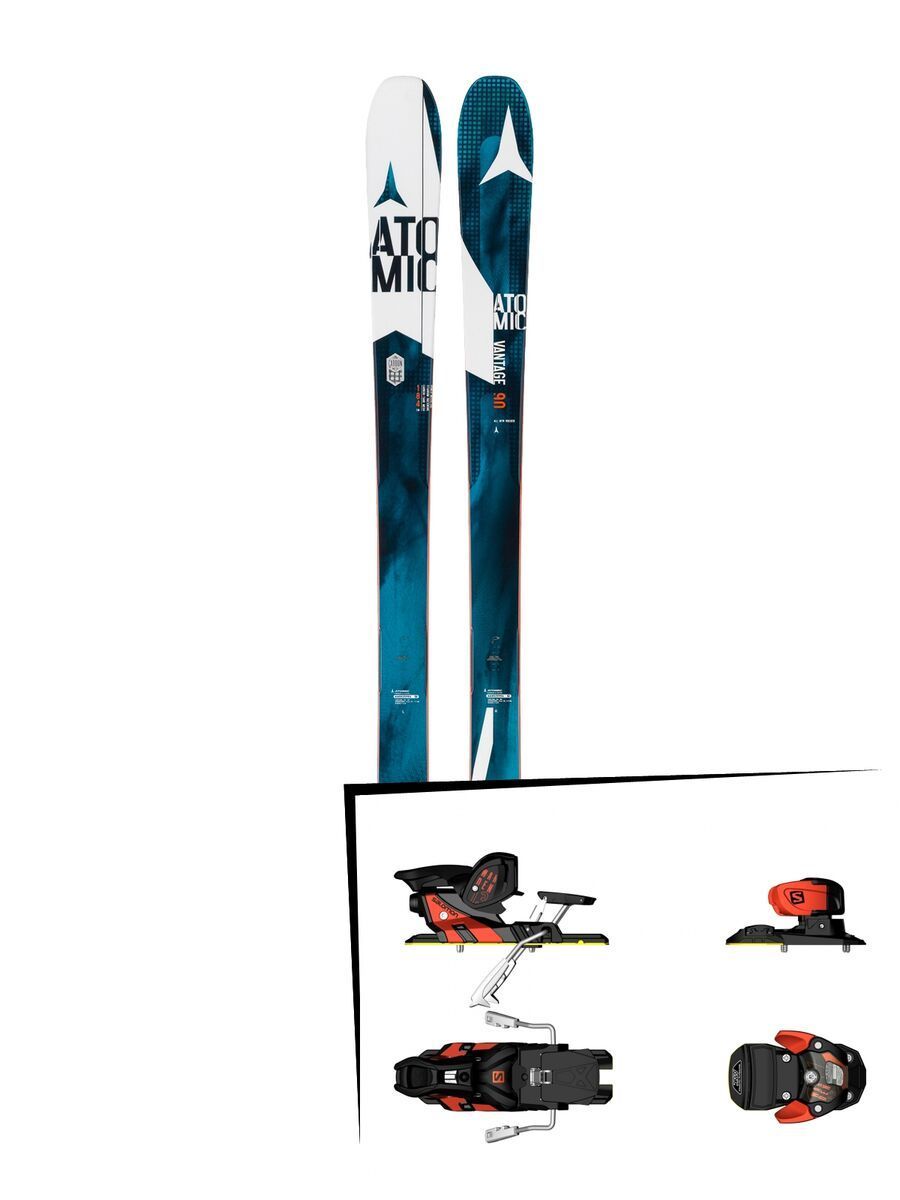 Set: Atomic Vantage 2017 + Salomon Warden MNC 13 (1456101) - Bild 1