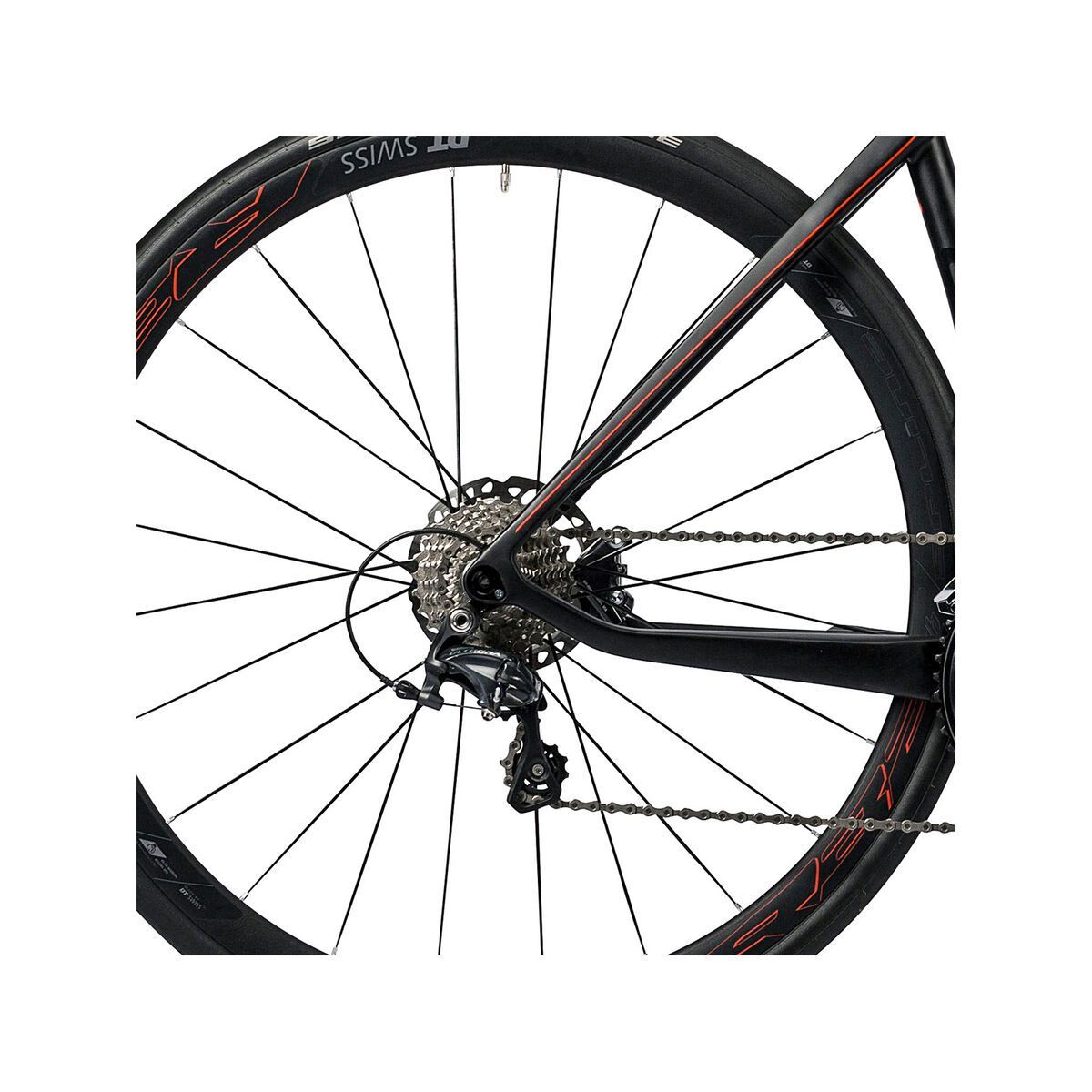 Cube Agree C:62 Race Disc, carbon´n´flashred - Bild 4