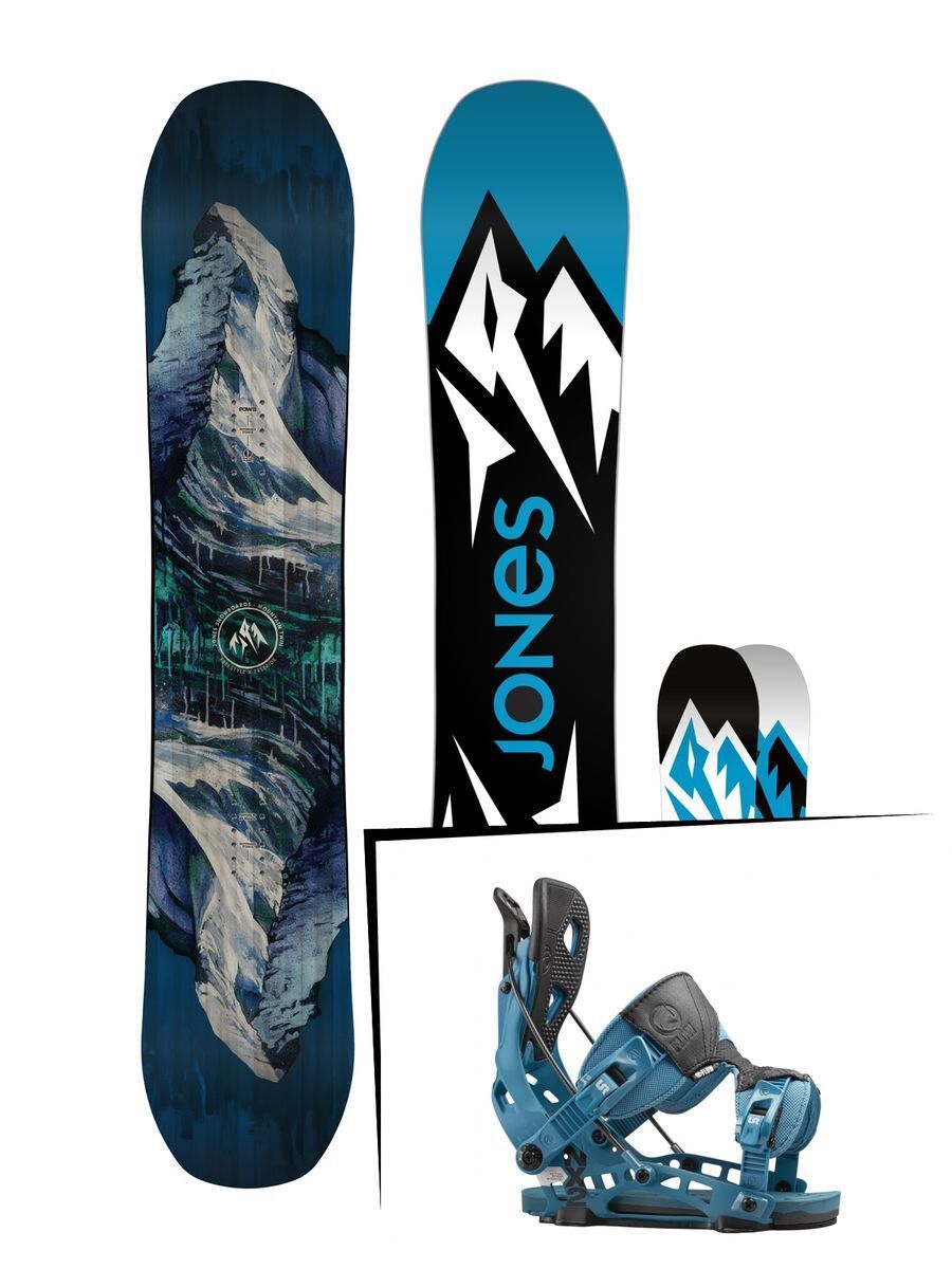 Set: Jones Mountain Twin 2017 + Flow NX2 (1513118S) - Bild 1