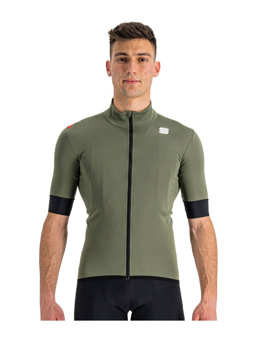 Sportful Fiandre Light No Rain Jacket Short Sleeve, beetle - Bild 1