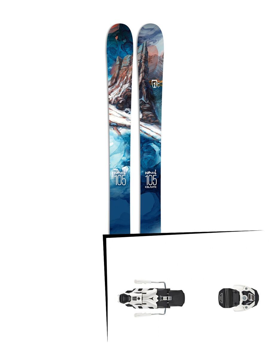 Set: Icelantic Nomad 2017 + Atomic Warden MNC 13 (2193917) - Bild 1