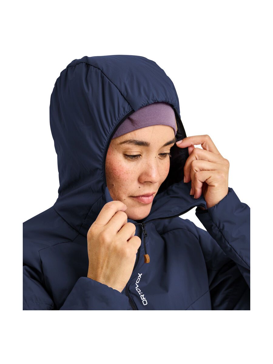Ortovox Swisswool Piz Duan Jacket W, blue nunatak - Bild 8