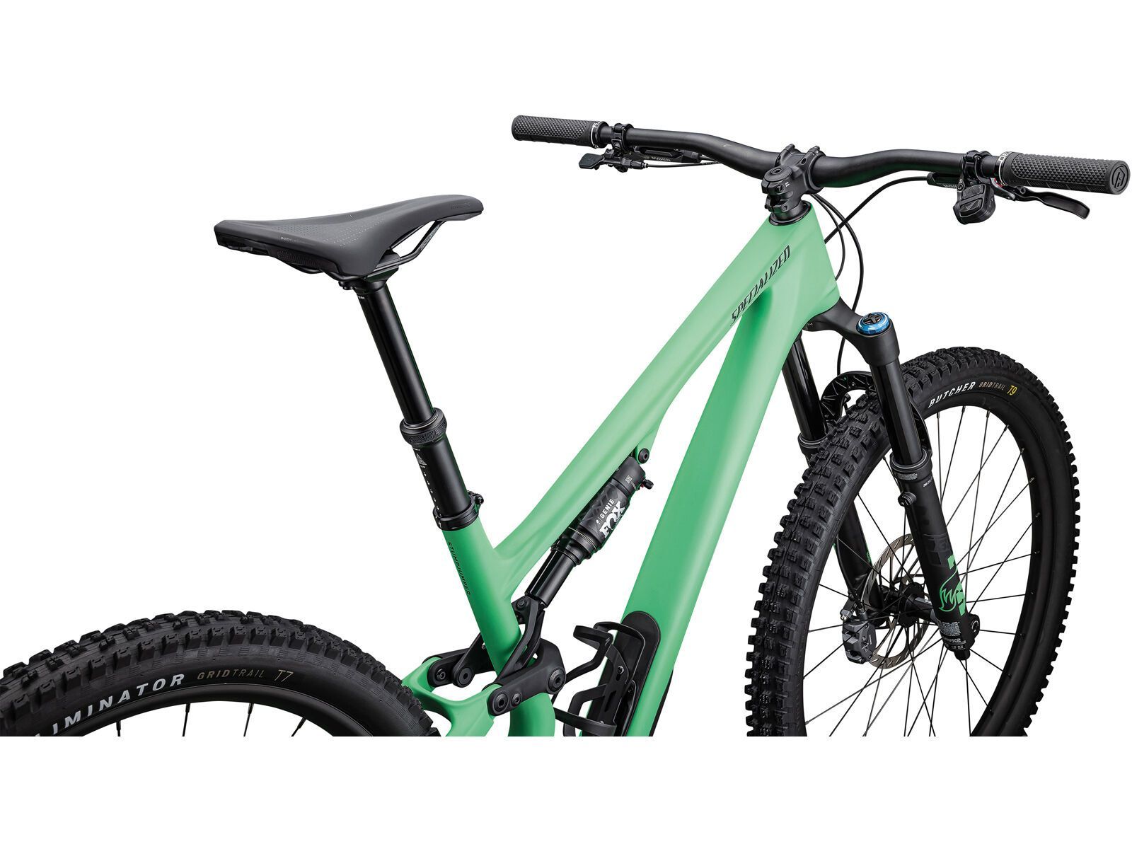 Specialized Stumpjumper 15 Expert - 29/27.5, electric green/forest green - Bild 4