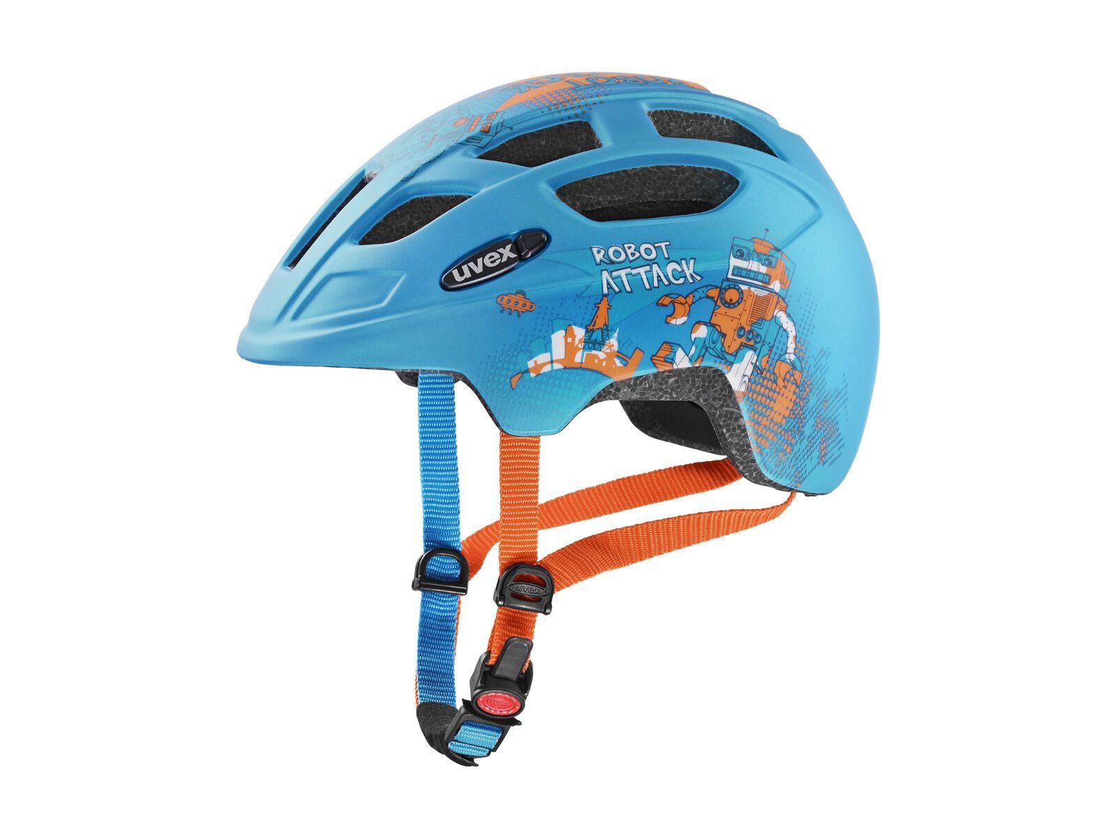 uvex finale junior cc, petrol robot mat - Bild 1