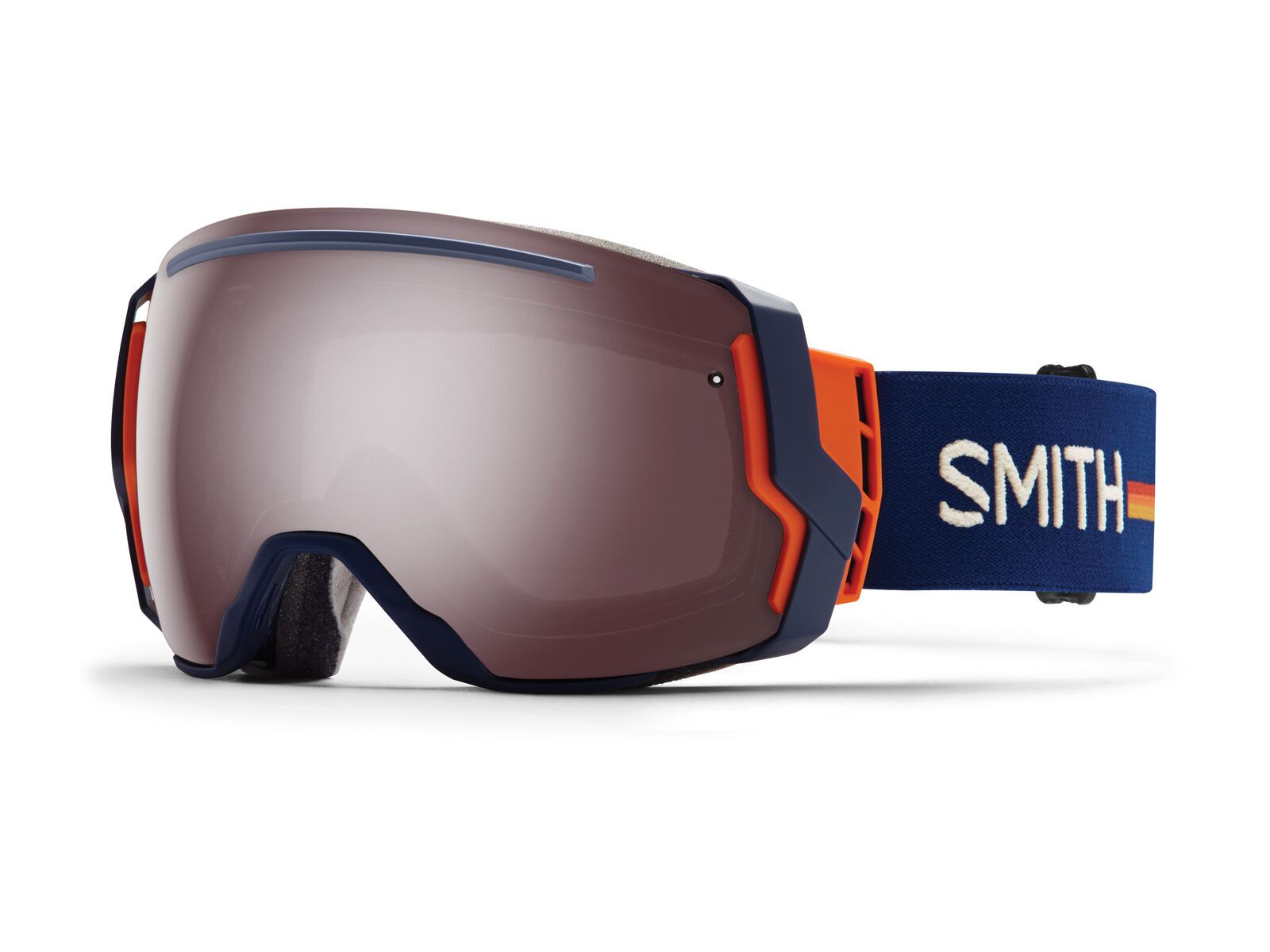 Smith I/O 7 + Spare Lens, navy owner operator/ignitor mirror/red sensor mirror - Bild 1