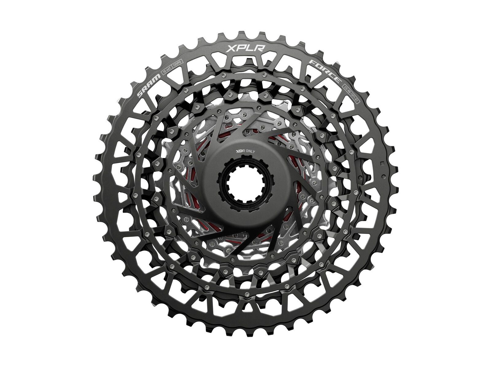SRAM Force XPLR XG-1371 E1 Kassette - 13-fach, silver - Bild 3