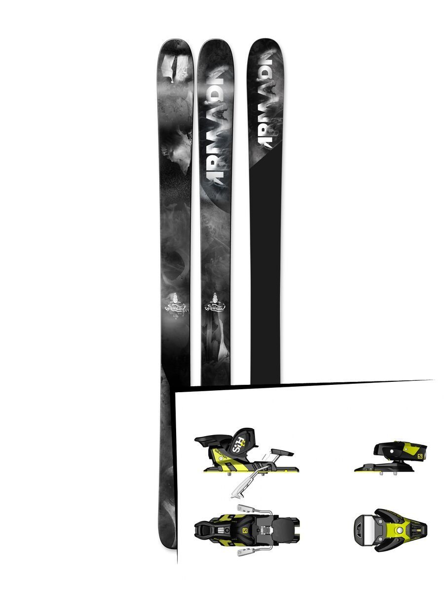 Armada Set: Invictus 108ti 2016 + Salomon STH2 WTR 13 - Bild 1