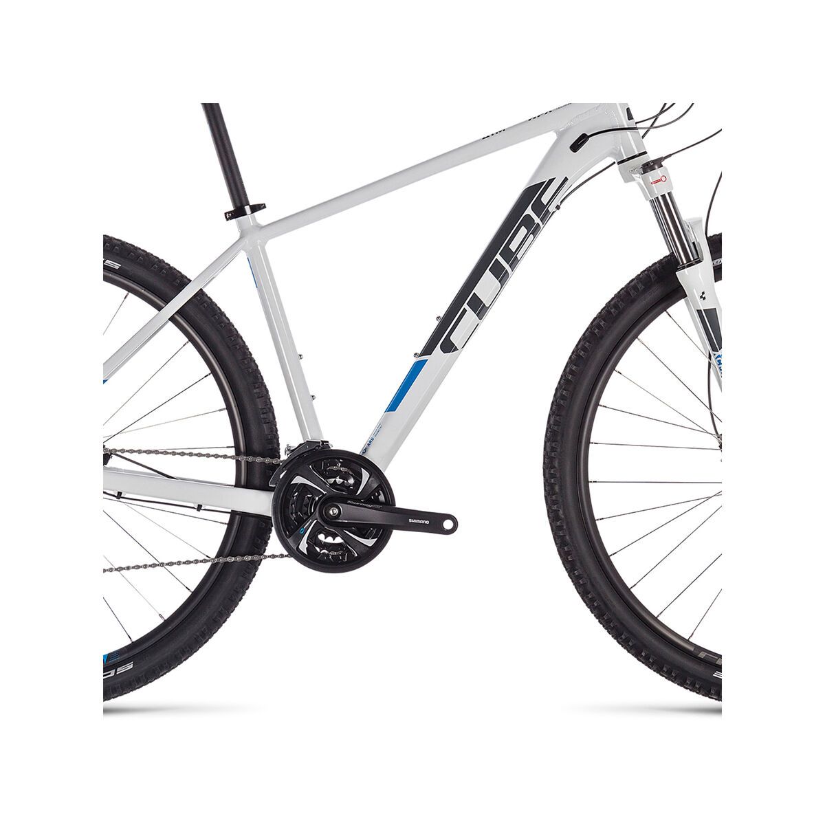 Cube Aim Race 27.5, white´n´blue - Bild 3