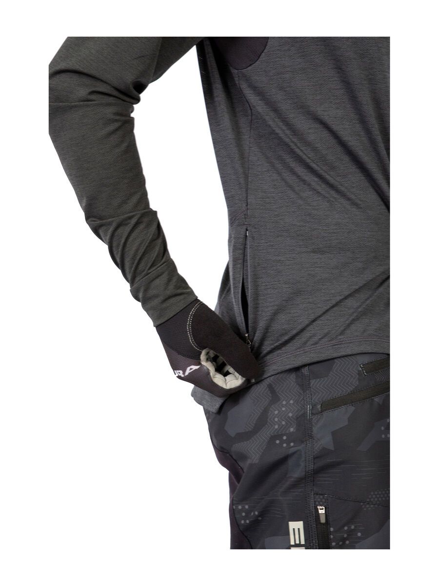 Endura SingleTrack Trikot (Langarm), zinn-grau - Bild 5