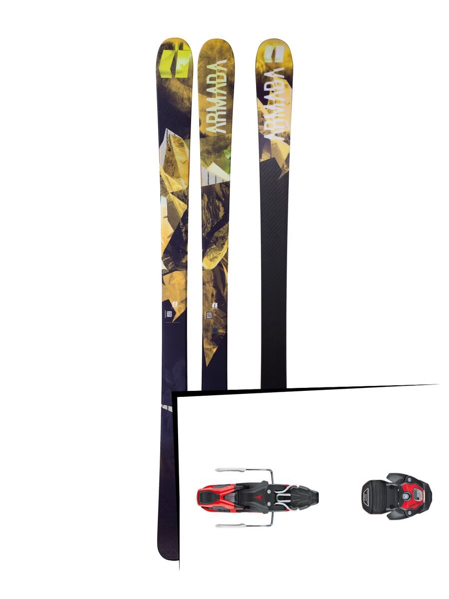 Set: Armada Invictus 89 Ti 2018 + Atomic Warden MNC 11 black/red - Bild 1