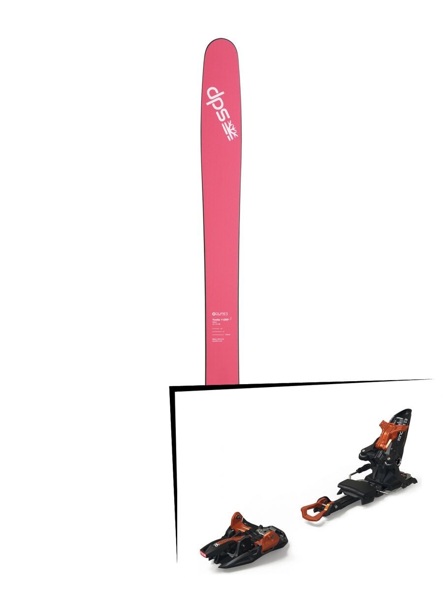 Set: DPS Skis Yvette 112 RP2 2017 + Marker Kingpin 13 (2319336) - Bild 1