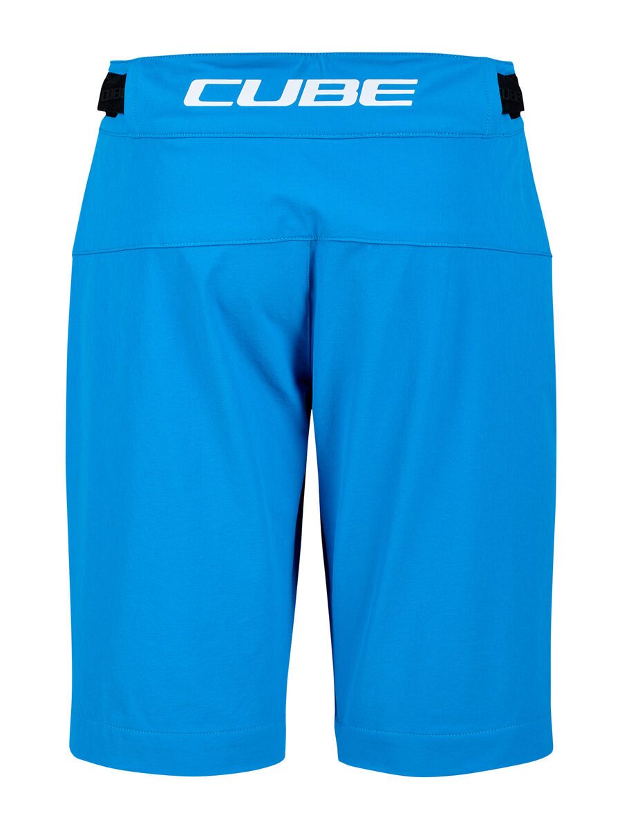 Cube MTB Baggy Short Rookie X Actionteam, blue - Bild 2