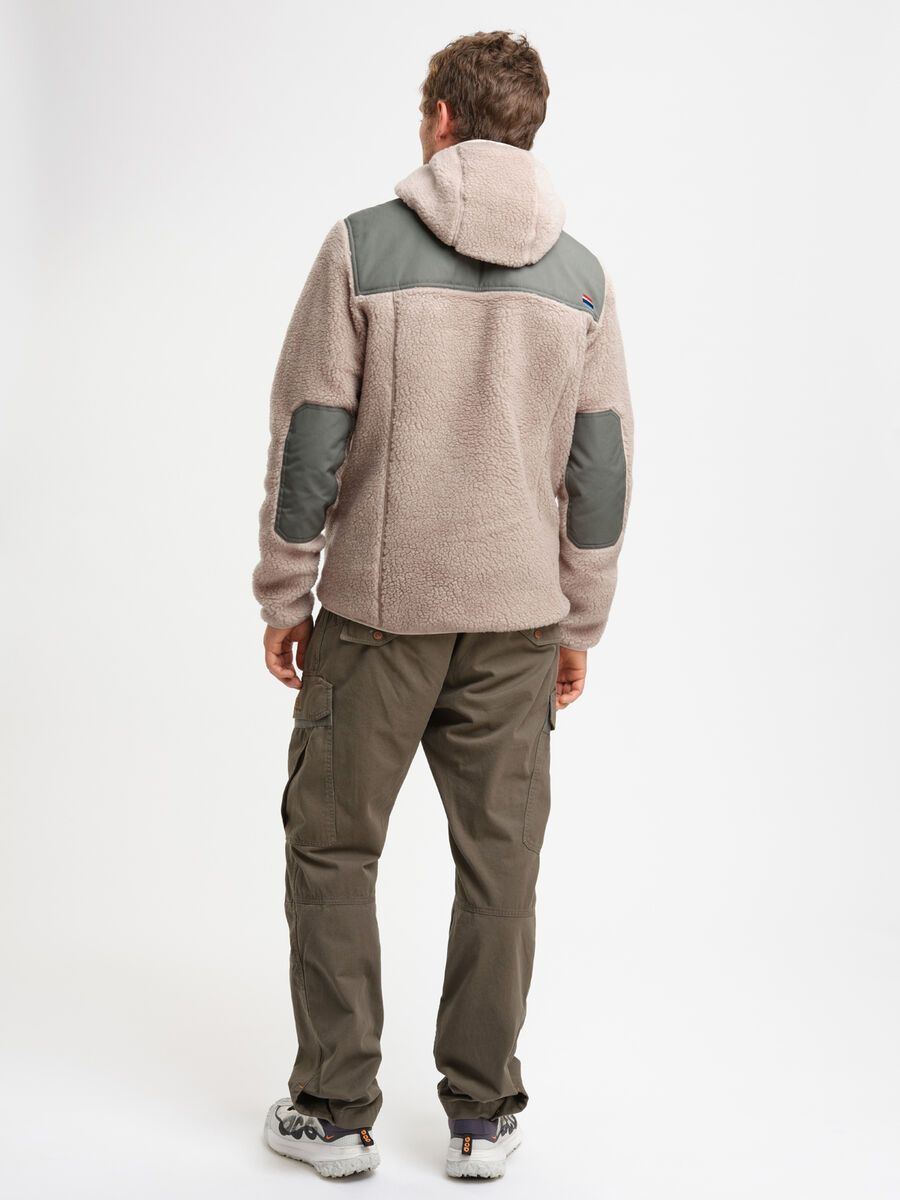 Elevenate Men's Glacier Pile Hood, ginger beige - Bild 3