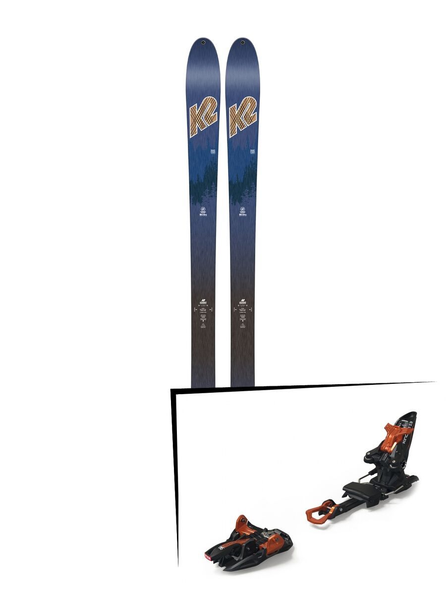 Set: K2 SKI Wayback 82 ECOre 2018 + Marker Kingpin 13 black/copper - Bild 1