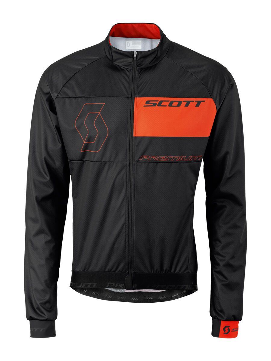 Scott RC Premium 10 WB Jacket, black/tangerine orange - Bild 1