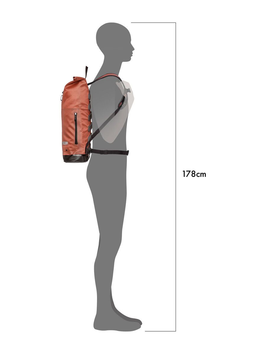 ORTLIEB Commuter-Daypack 21 L, rooibos - Bild 7