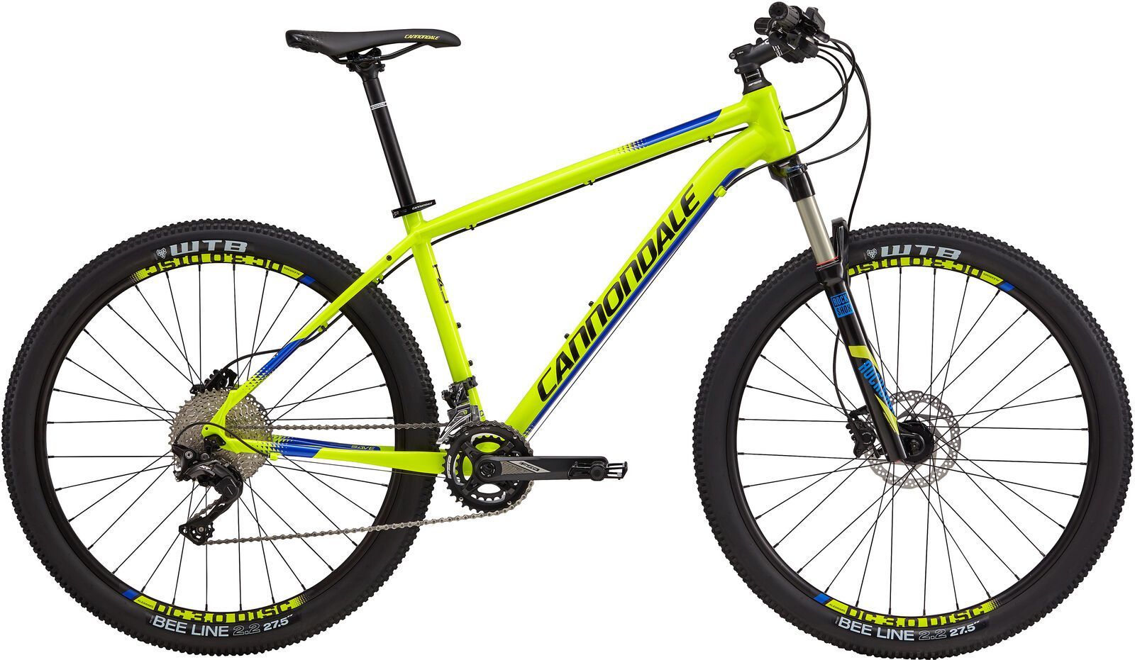 Cannondale Trail 1 27.5, volt w/ cerulean blue and jet black, gloss - VLT - Bild 1