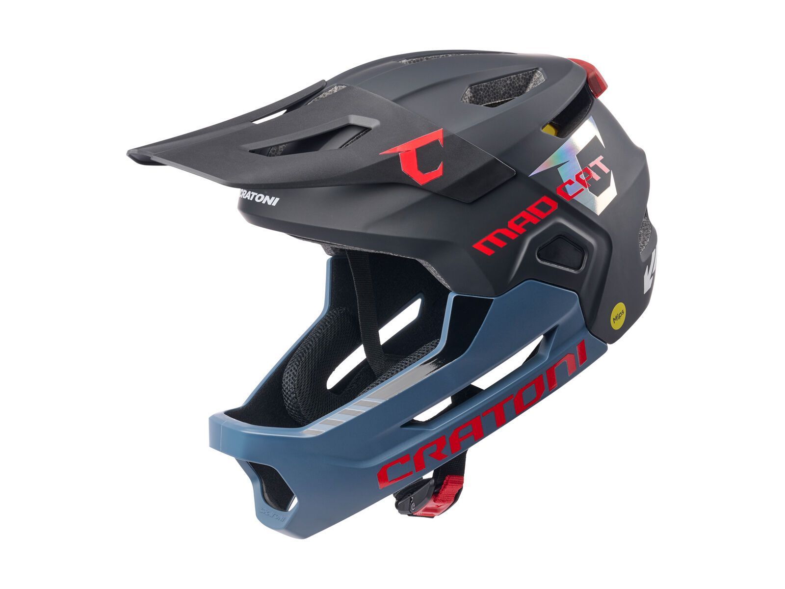 Cratoni MadCat MIPS, gunmetal-red matt - Bild 1