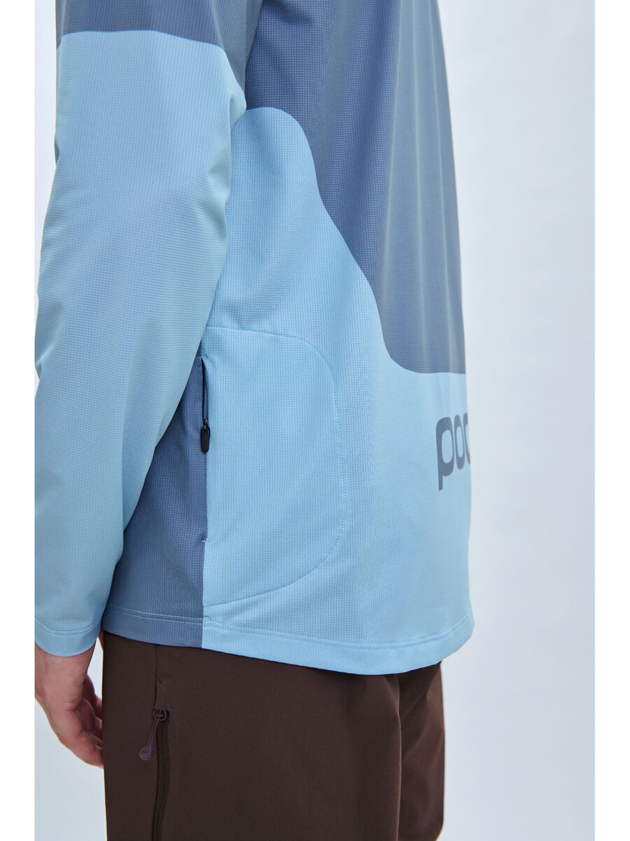 POC M's Essential MTB LS Jersey, calcite blue | BIKER-BOARDER.DE