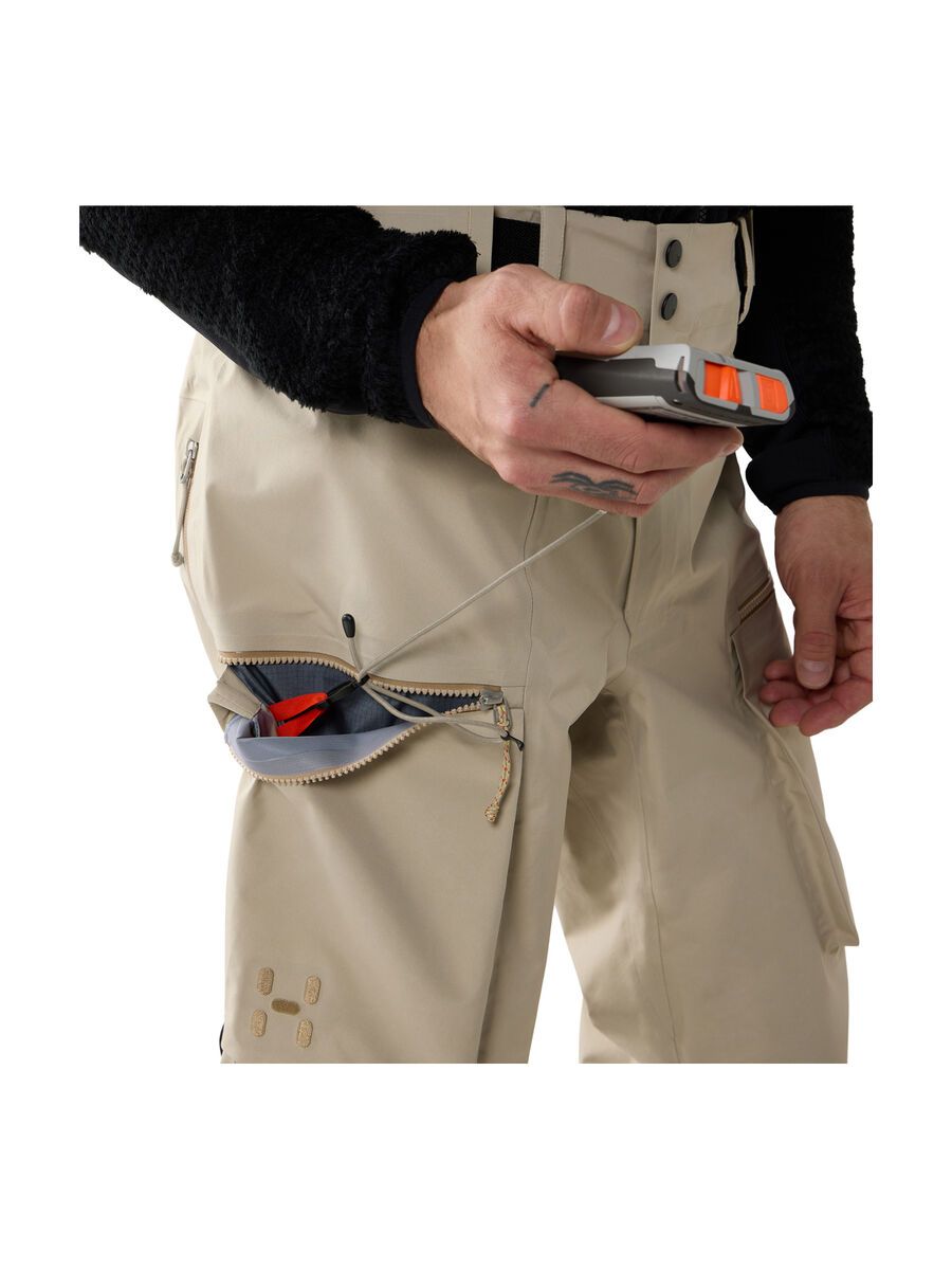 Haglöfs Vassi GTX II Pant Men, chalk beige - Bild 7