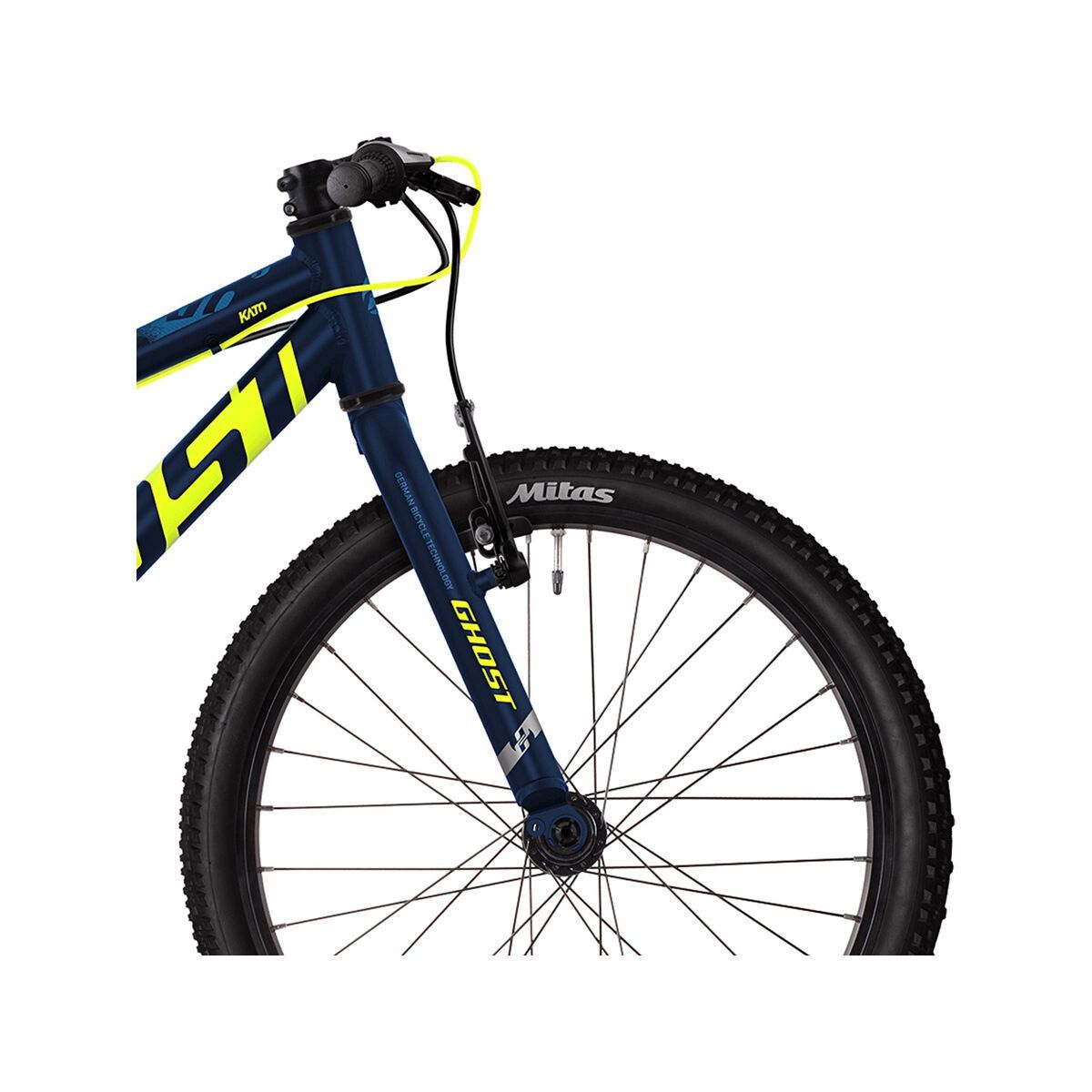 Ghost Kato R1.0 AL, night blue/neon yellow/riot blue - Bild 7