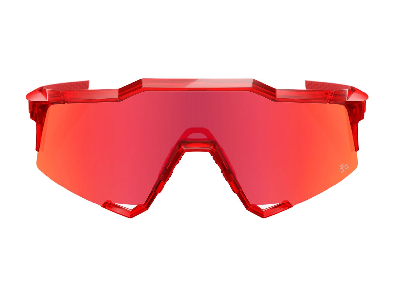 100% Speedcraft Peter Sagan LE - HiPER Red ML Mirror, translucent red - Bild 2