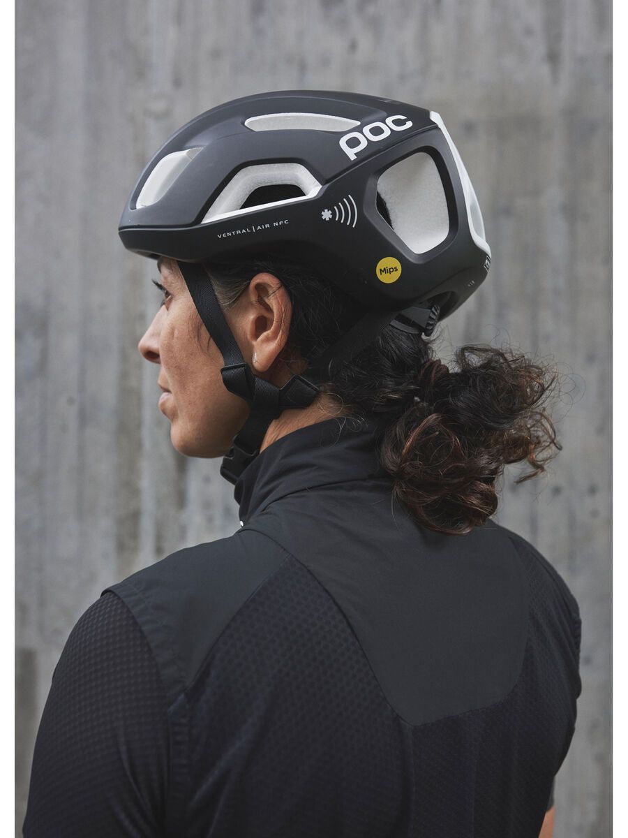 POC Ventral Air MIPS NFC, uranium black/hydrogen white matt - Bild 6